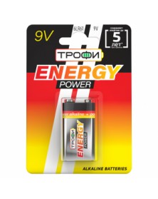 Батарейка Крона ТРОФИ 6LR61-1BL (12)(96) ENERGY POWER Alkaline.. Батарейка Крона ТРОФИ 6LR61-1BL (12)(96) ENERGY POWER Alkaline..