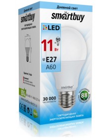 Лампа светодиодная SmartBuy (LED) A60- 11W-4000K E27 Белый свет.. Лампа светодиодная SmartBuy (LED) A60- 11W-4000K E27 Белый свет..