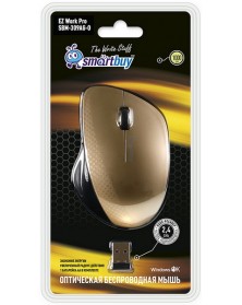 Мышь Smart Buy 309 AG-O (Nano,1000dpi,Optical) Golg Беспрово.. Мышь Smart Buy 309 AG-O (Nano,1000dpi,Optical) Golg Беспрово..