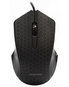 Мышь Smart Buy  334 K ONE            (USB,   800dpi,Optical) Black Блистер..