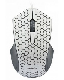 Мышь Smart Buy  334 W ONE           (USB,   800dpi,Optical) White Блистер..