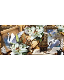 Папки тройные вертикальные Лебедь Выпускнику, Наш класс 20х30.. Папки тройные вертикальные Лебедь Выпускнику, Наш класс 20х30..