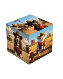 Подарочная коробка для кружки Дикий запад.. Подарочная коробка для кружки Дикий запад..