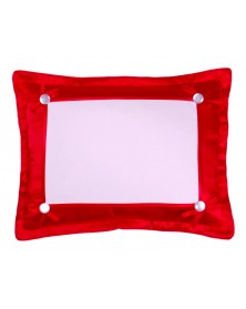 Наволочка прямоугольная Белла 45*35 красная 21*30 ..