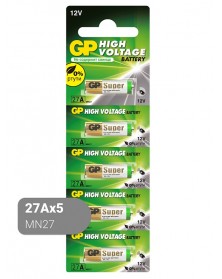 Батарейка Сигналка  GP                    A27     12V (  5BL)(100)