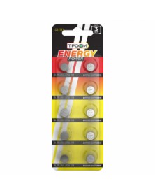 Батарейка ТРОФИ G 5 (10BL)(1600) 393/LR 754/LR48/193/GP93A/SR 7.. Батарейка ТРОФИ G 5 (10BL)(1600) 393/LR 754/LR48/193/GP93A/SR 7..