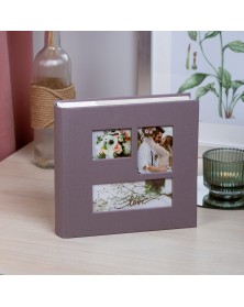 Ф/Альбом IA-200  фото 10*15 (BBM46200/2) серия 135  Свадебный с тремя окошками     (12)