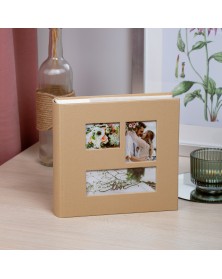 Ф/Альбом IA-200  фото 10*15 (BBM46200/2) серия 136  Свадебный с тремя окошками     (12)