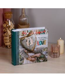 Ф/Альбом  IA-300BB       Серия 370   книжный переплёт, мемо      (12) Любов..