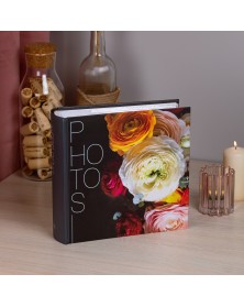 Ф/Альбом  IA-300BB       Серия 414   книжный переплёт, мемо      (12) Цветы..