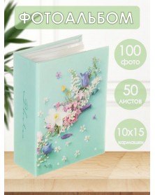 Ф/Альбом  Pioneer  (130316)  100 ф Цветы                      (24)..