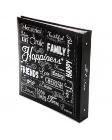 Ф/Альбом  Pioneer  (119306)  500 ф  10*15см, ПП карм, пер-т 3-кольца, Happi..