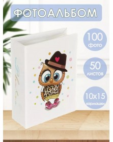 Ф/Альбом  Pioneer  (130319)  100 ф Детский, Сова                      (24)..