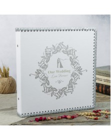 Ф/Альбом 30 магн.листов в кейсе, иск.кожа, 9880/30VK Наша свадьба (3М9880VK..