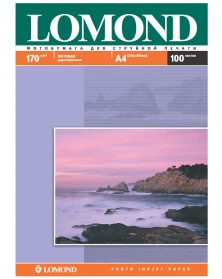 Фотобумага LOMOND A4 170г/м2 Двухсторонняя Матовая .. Фотобумага LOMOND A4 170г/м2 Двухсторонняя Матовая ..