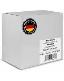 Фотобумага REVCOL  10x15 220г/м2 Односторонняя Матовая                     ..