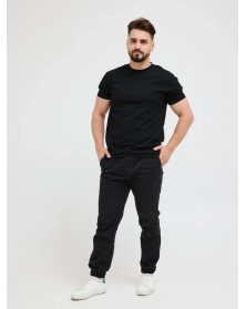 Футболка AbraTex Классическая, 100% хлопок, 180 гр (56(3XL), Черный) .. Футболка AbraTex Классическая, 100% хлопок, 180 гр (56(3XL), Черный) ..