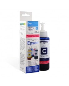 Чернила Hameleon Epson EV Ультра-стойкие 100 мл (Cyan) синие.. Чернила Hameleon Epson EV Ультра-стойкие 100 мл (Cyan) синие..