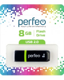 USB Флеш-Драйв    8Gb  Perfeo  C 11 Color Mix..