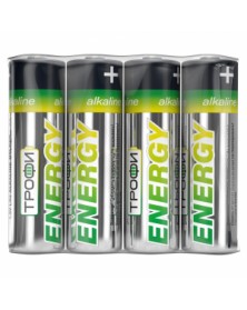 Батарейка ТРОФИ LR6 Alkaline ( 4)(60)(720) ENERGY Alkalin.. Батарейка ТРОФИ LR6 Alkaline ( 4)(60)(720) ENERGY Alkalin..