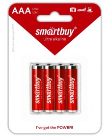 Батарейка SMARTBUY LR03 Alkaline ( 4BL)(48)(480).. Батарейка SMARTBUY LR03 Alkaline ( 4BL)(48)(480)..