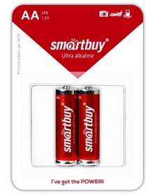 Батарейка SMARTBUY LR6 Alkaline ( 2BL)(24)(240).. Батарейка SMARTBUY LR6 Alkaline ( 2BL)(24)(240)..