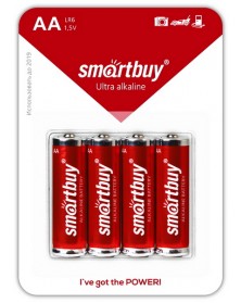 Батарейка SMARTBUY LR6 Alkaline ( 4BL)(48)(480).. Батарейка SMARTBUY LR6 Alkaline ( 4BL)(48)(480)..