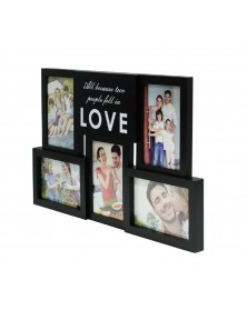 Ф/Рамка ЯМ FFC-1018 комби Fotografia 5 фото 10*15 черная .. Ф/Рамка ЯМ FFC-1018 комби Fotografia 5 фото 10*15 черная ..