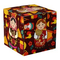 Подарочная коробка для кружки Матрешки.. Подарочная коробка для кружки Матрешки..