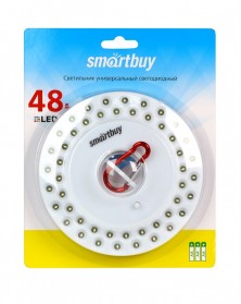 Фонарь Smartbuy SBF-8254-W, белый, с карабином для подвешивания, 3АА. Устро.. Фонарь Smartbuy SBF-8254-W, белый, с карабином для подвешивания, 3АА. Устро..