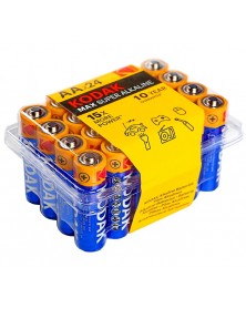 Батарейка KODAK LR6 Alkaline ( 24)(480) MAX Plastic Box 24.. Батарейка KODAK LR6 Alkaline ( 24)(480) MAX Plastic Box 24..