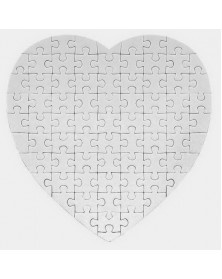 Пазл СЕРДЦЕ картон 19*19 см (75 элиментов) под сублимацию.. Пазл СЕРДЦЕ картон 19*19 см (75 элиментов) под сублимацию..