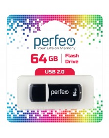 USB Флеш-Драйв  64Gb  Perfeo  C 02 Color Mix..