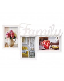 Ф/Рамка ЯМ FFC-1038  комби Fotografia 3 фото 10*15, белая                  ..