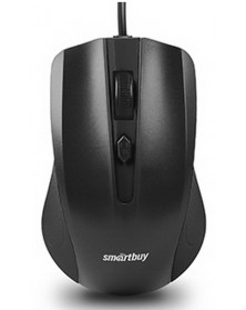 Мышь Smart Buy  352 K   ONE          (USB,   800dpi,Optical) Black Коробка..