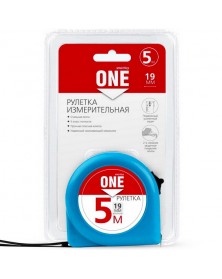 Рулетка измерительная Smartbuy (SBT-MTP-   519P1)  5мх19мм, пластиковый кор..