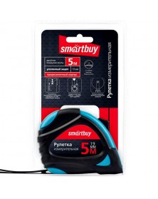 Рулетка измерительная Smartbuy (SBT-MTP-   519P2)  5мх19мм, прорезиненный к..