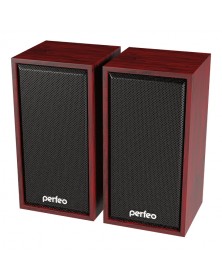 Колонки Perfeo PF-  084         Cabinet       2.0 (2*   3W)  Дерево Махагон..