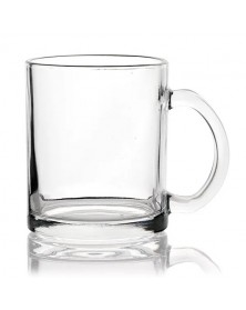 Кружка стеклянная глянцевая для сублимации.. Кружка стеклянная глянцевая для сублимации..