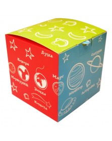 Подарочная коробка для кружки Планеты.. Подарочная коробка для кружки Планеты..