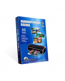 Плёнка для ламинирования REVCOL глянцевая A5 (154*216), 100 мкм, 100 конв.. Плёнка для ламинирования REVCOL глянцевая A5 (154*216), 100 мкм, 100 конв..