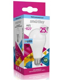 Лампа светодиодная SmartBuy (LED) A65- 25W-4000K E27 Белый свет.. Лампа светодиодная SmartBuy (LED) A65- 25W-4000K E27 Белый свет..