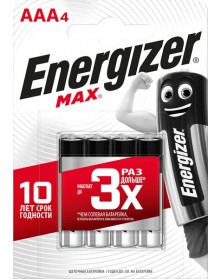 Батарейка ENERGIZER LR03 Alkaline ( 4BL)(48) MAX .. Батарейка ENERGIZER LR03 Alkaline ( 4BL)(48) MAX ..