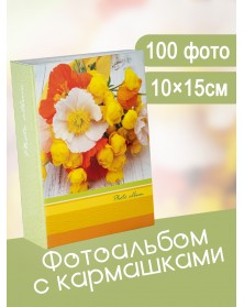 Ф/альбом ЯМ 100 ф.FA-PP100 - 341 цветы                     (24)..