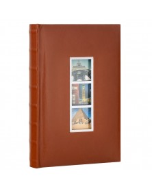 Ф/альбом ЯМ 300 ф.FA-EBBM300 - 802, кн.пер, иск.кожа, классика             ..