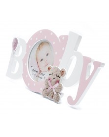 Ф/Рамка из МДФ FFL - 803, 10*10 см., Baby, розовая (24).. Ф/Рамка из МДФ FFL - 803, 10*10 см., Baby, розовая (24)..