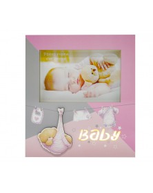 Ф/Рамка из МДФ с подсветкой FFL - 806, 10x15 см., Baby, розовая (24).. Ф/Рамка из МДФ с подсветкой FFL - 806, 10x15 см., Baby, розовая (24)..
