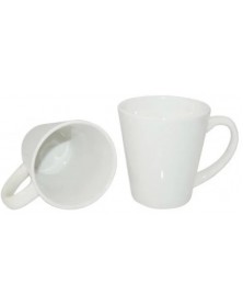 Кружка Белая латте низкая 320 мл.. Кружка Белая латте низкая 320 мл..