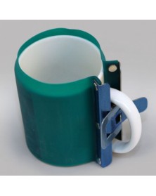 Оснастка для печати на кружках 330 мл зеленый силикон.. Оснастка для печати на кружках 330 мл зеленый силикон..