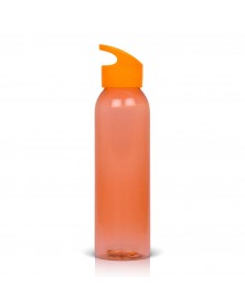 Бутылка для воды пластик, Оранжевая с пластиковой крышкой 500 мл.. Бутылка для воды пластик, Оранжевая с пластиковой крышкой 500 мл..